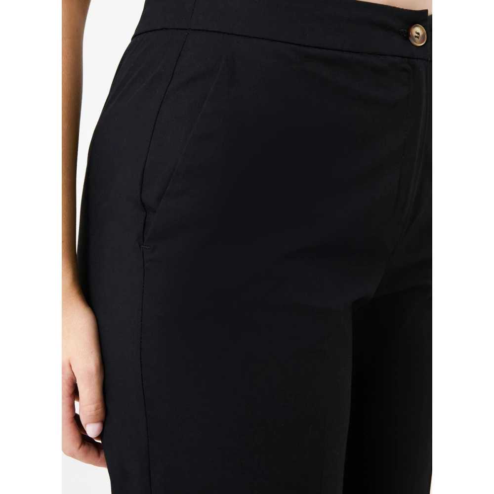 Elena Mirò Stijlvolle Broek Black Dames