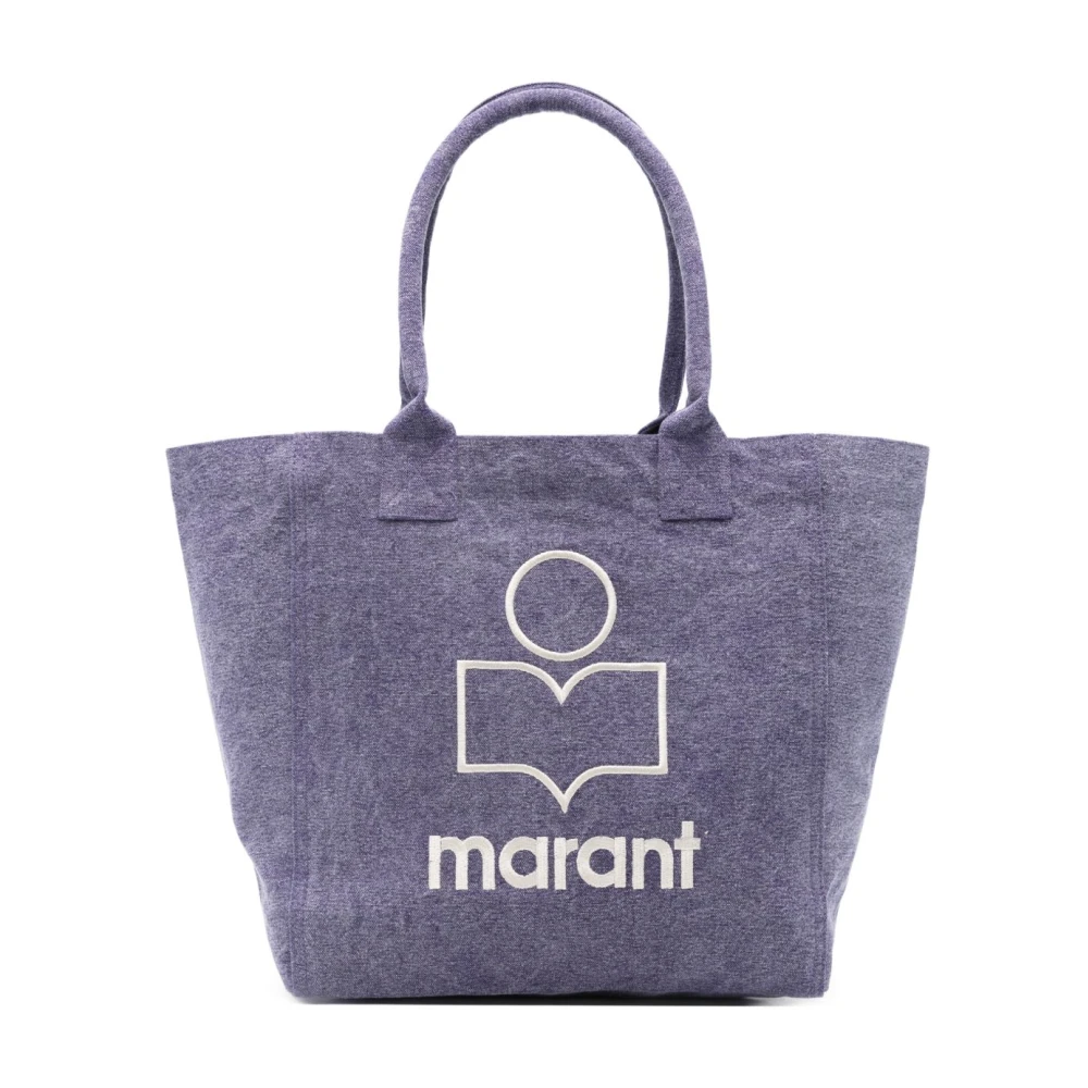 Isabel Marant Women's Purple Small Yenky Tote - Shopping Bags - One Size - Bags
