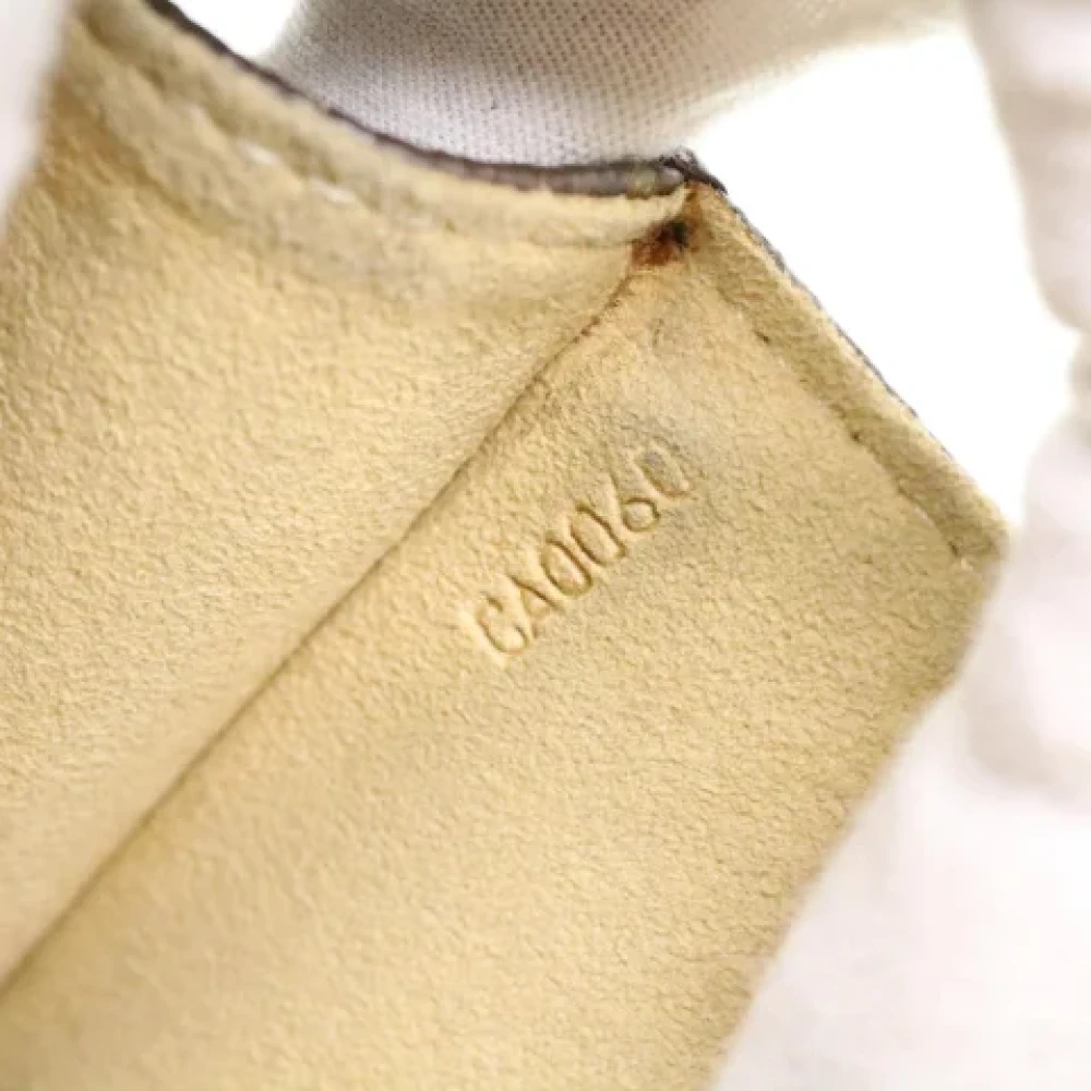 Louis Vuitton Vintage Pre-owned Canvas clutches Brown Dames