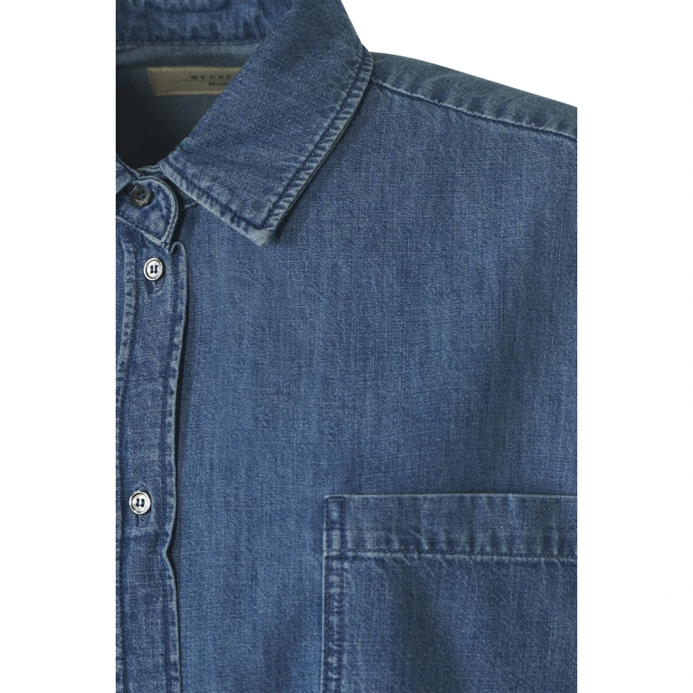 Max Mara Denim overhemd voor weekend outfits Blue Dames