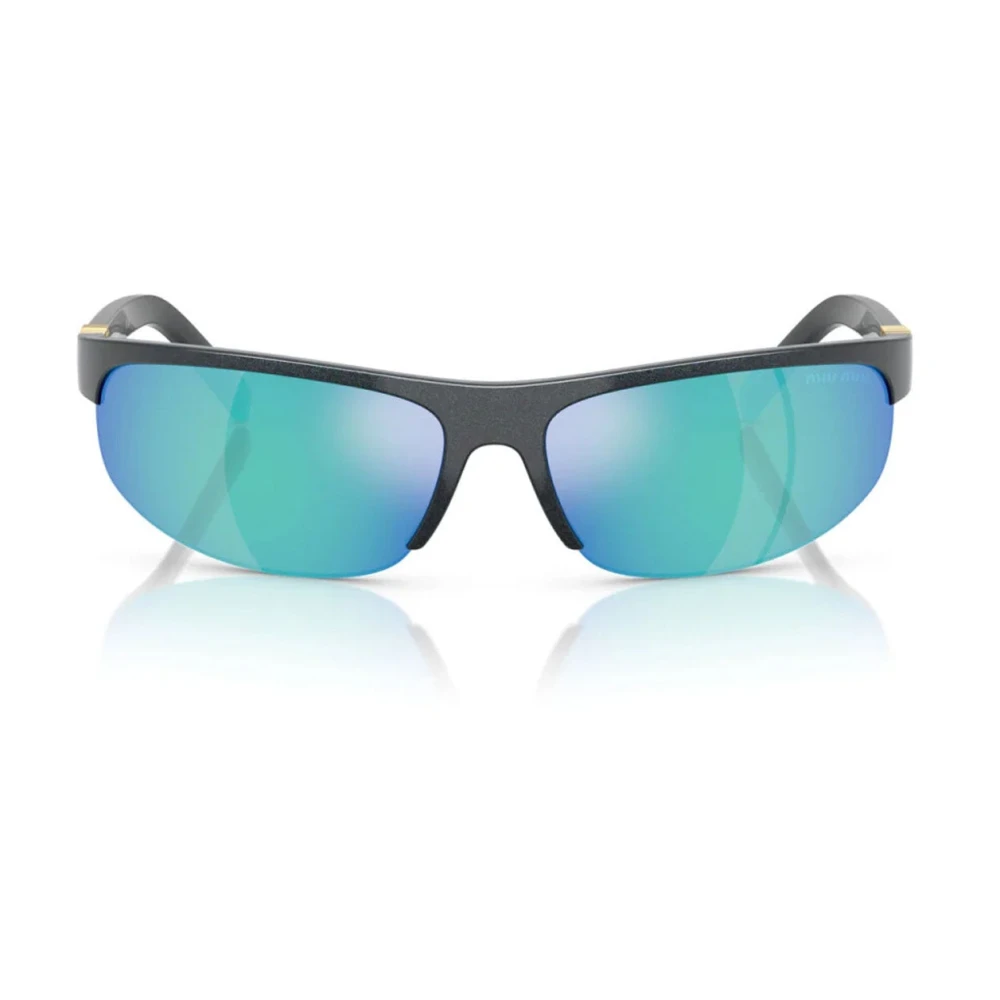 Miu Miu Mu A02s Sunglasses - Unisex - Sunglasses - Blue - One Size - Accessories