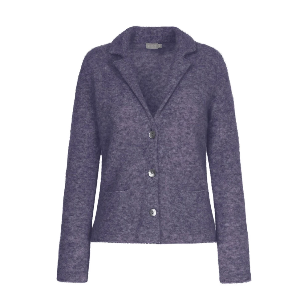 No man's land Stijlvolle Vest Purple Dames