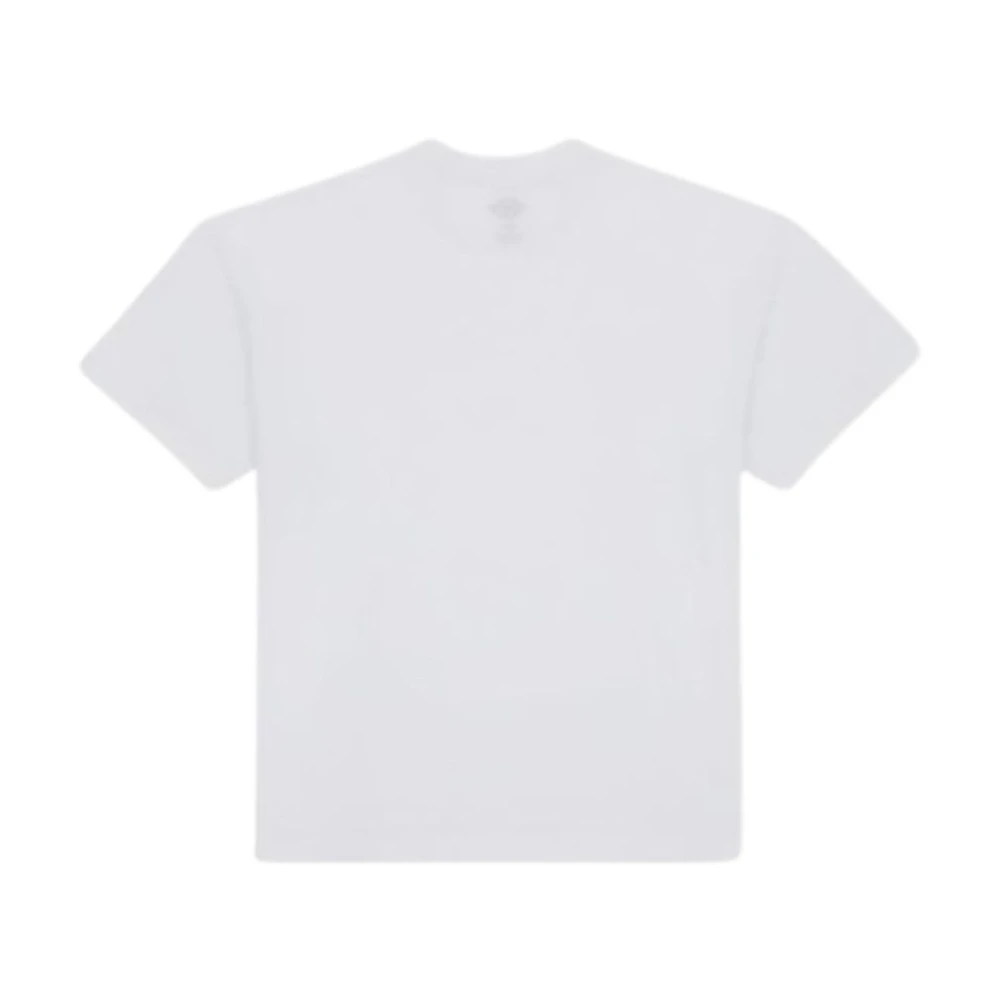 Dickies Witte Enterprise Tee voor Mannen White Heren