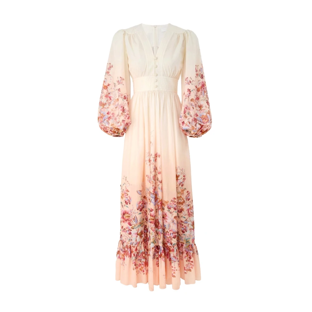Zimmermann Awaken Plunge Maxi Dress - Female - Maxi Dresses - Multicolor - Xs - Dresses - Image 2