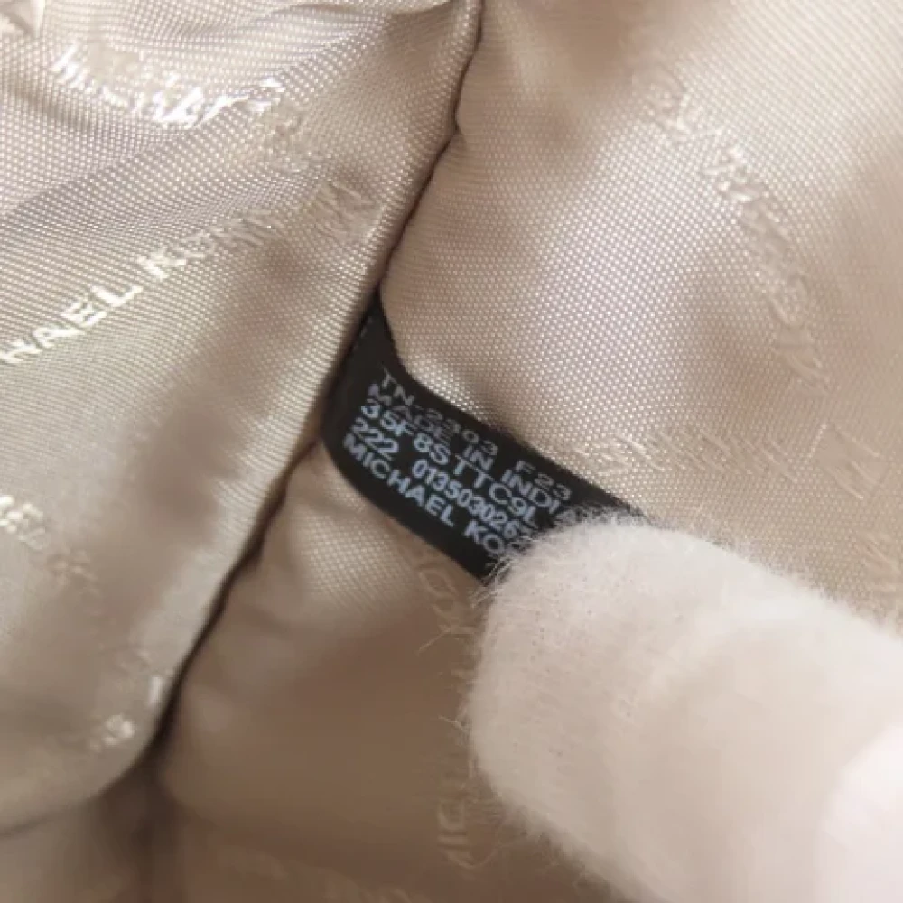 Michael Kors Pre-owned Plastic shoulder-bags Beige Dames