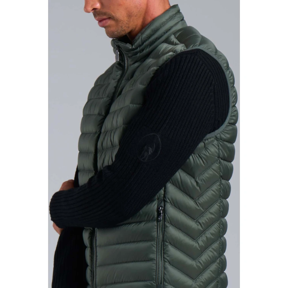 Ciesse Piumini Astor Vest 100 gram groen in echt dons 800 vulkracht Green Heren