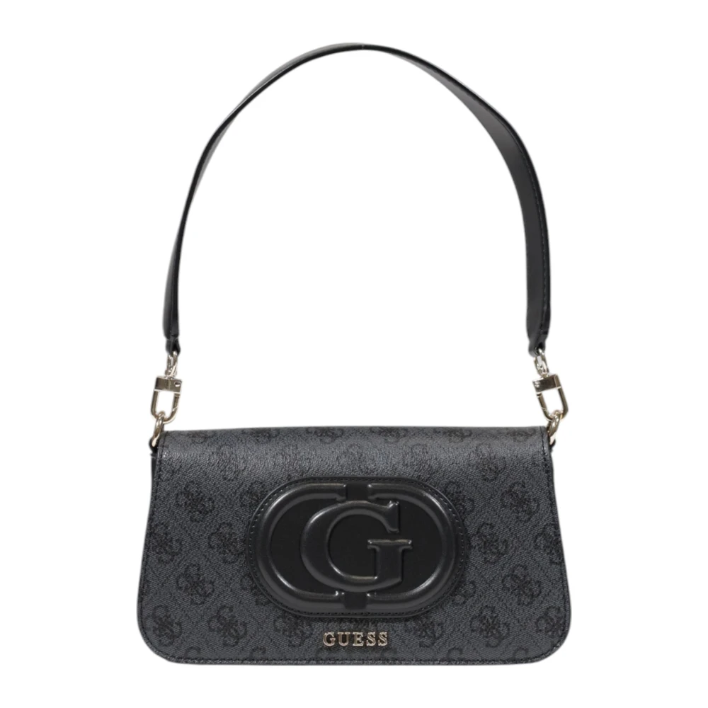 Guess Herfst Winter Dames Middelgrote Tas Collectie Black Dames