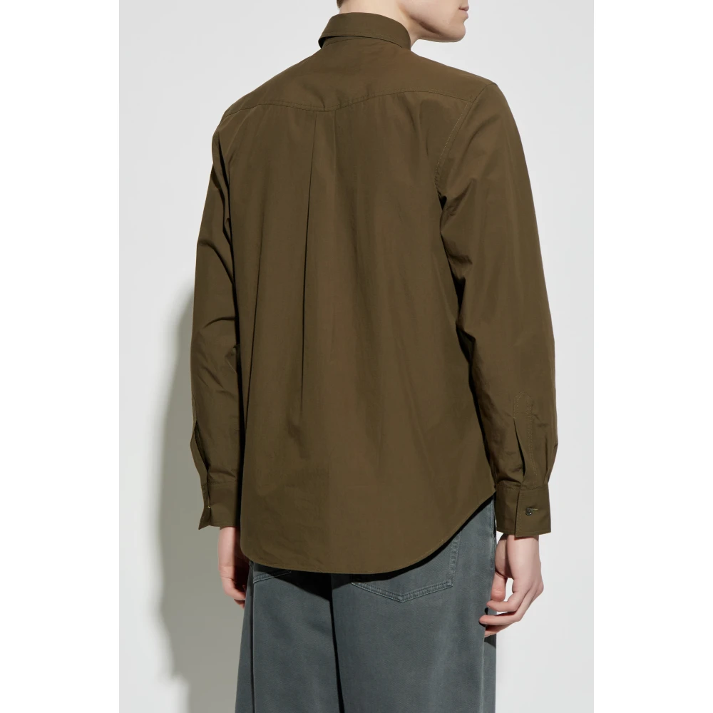 Paul Smith Overhemd met zakken Green Heren