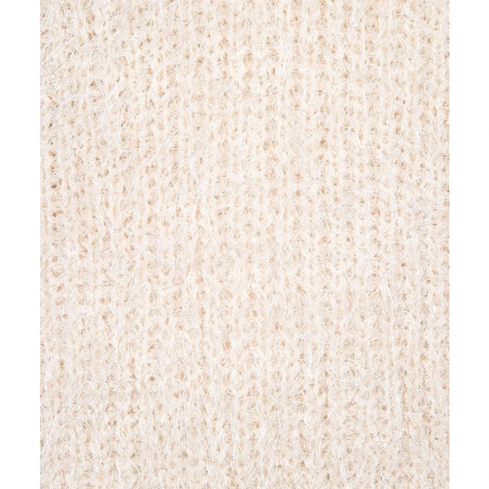 Esqualo Korte Harige Pullover Trui Biscuit Brown Dames