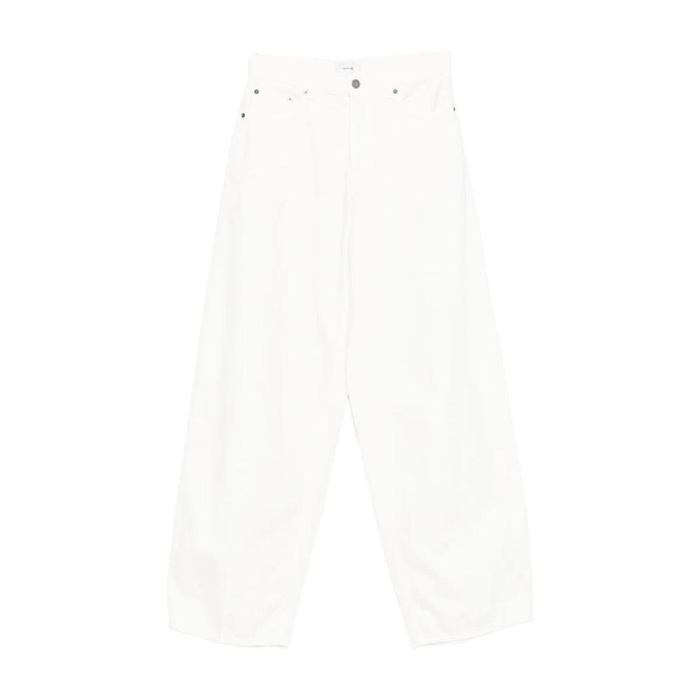 Haikure Women's White Wide Jeans, W27, Bethany Jeans