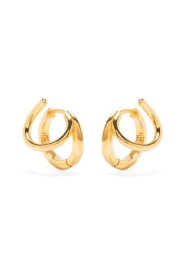 chunky-hoop-earrings-with-gold-finish
