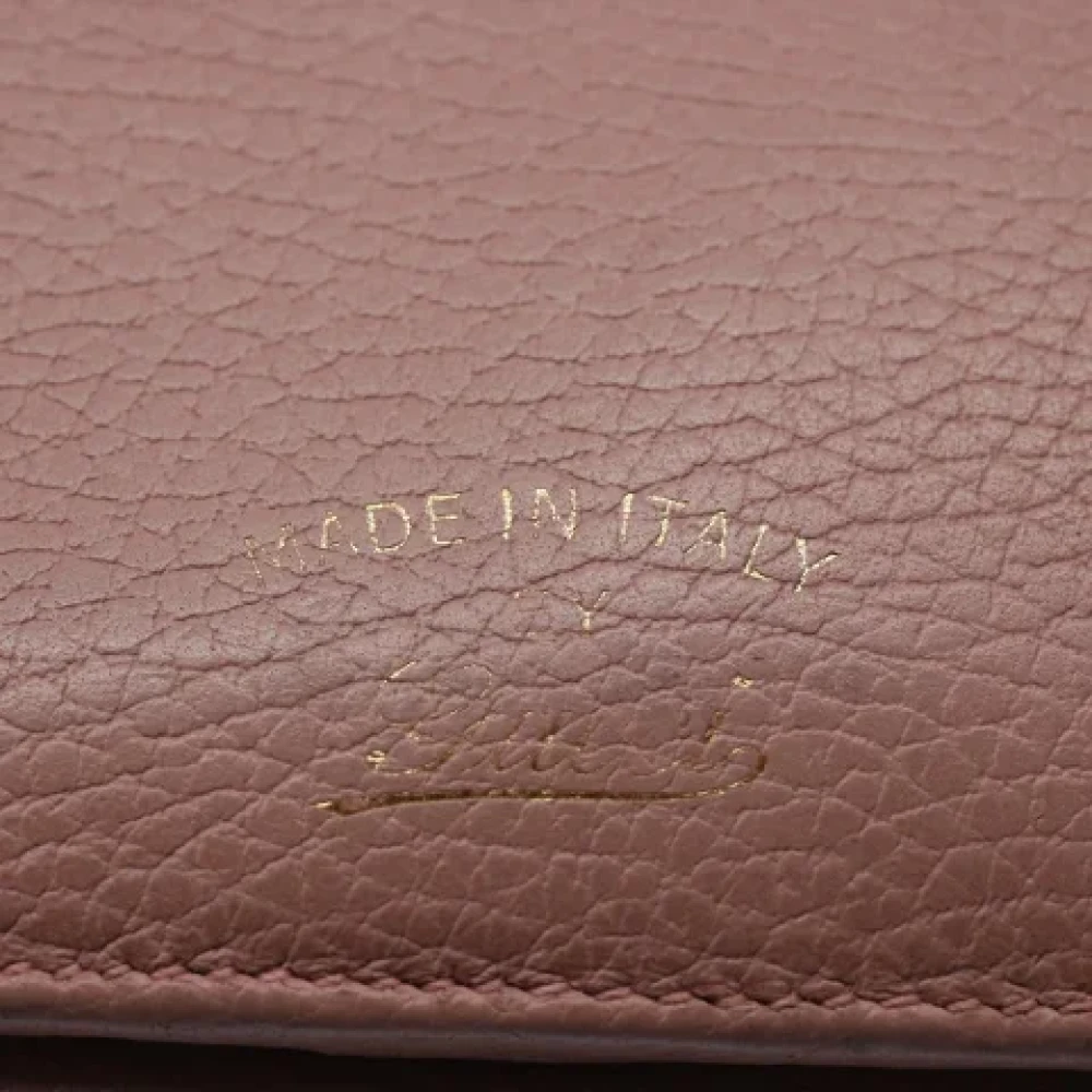 Gucci Vintage Pre-owned Leather wallets Pink Dames