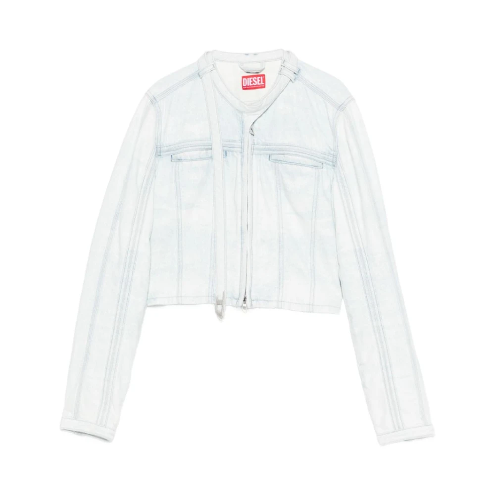 Diesel Donna Blu Giacche, S, New,