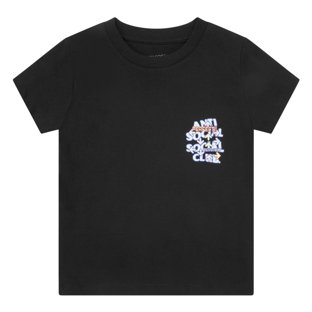 Anti Social Social Club Unisex Kids Black Kids Short Sleeve T-Shirts, 9 Y, Butterfly T-Shirt