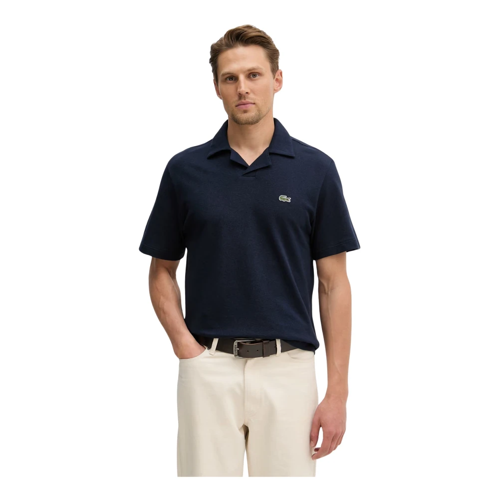 Lacoste 166 Polo Classica Blue Navy - Immagine 2
