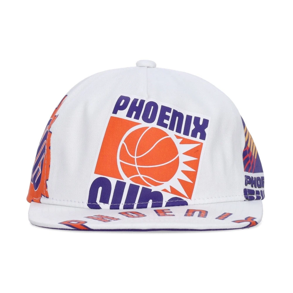 Mitchell & Ness NBA Phoenix Suns Platte Klep Pet White Heren