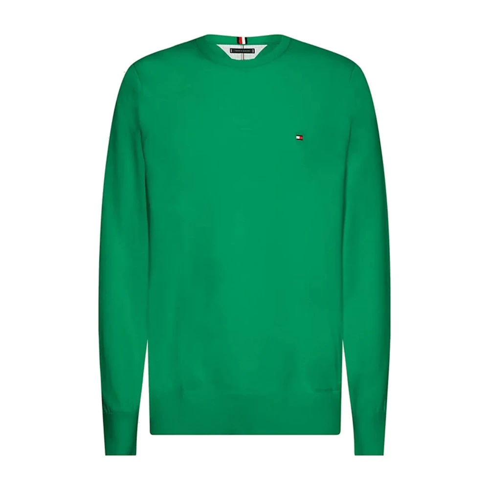 Tommy Hilfiger Groene Pullover Sweater Sophisticated Collection Green Heren