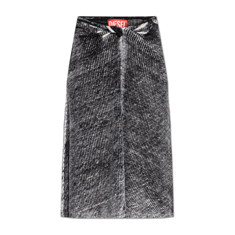 Diesel Donna Nero - M-Livette Skirt - Skirts - L