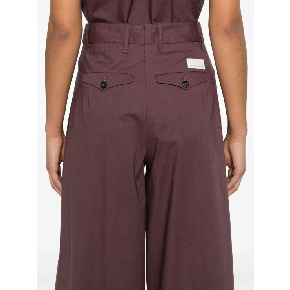 Nine In The Morning Bordeaux Jeans voor Vrouwen Brown Dames