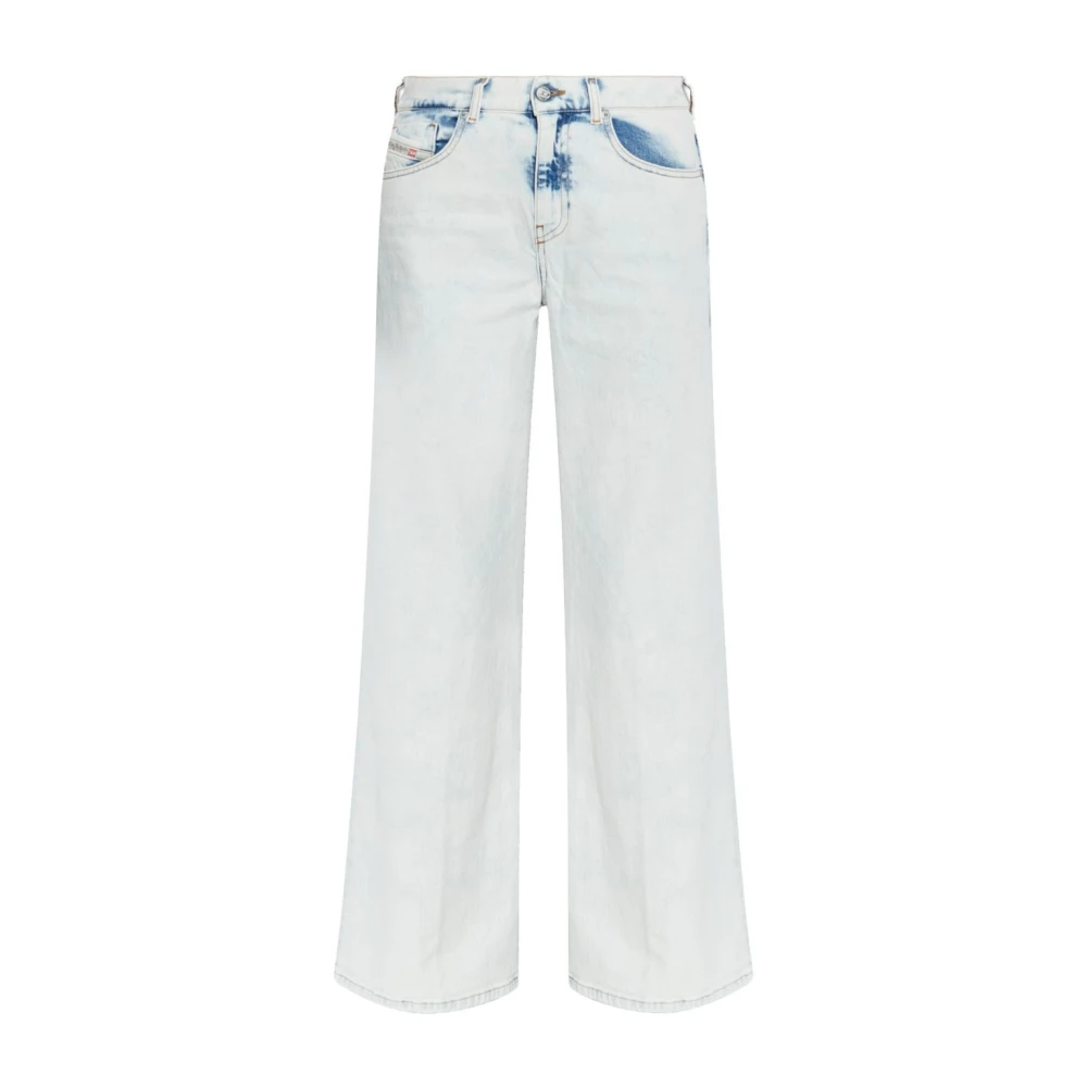 Diesel Lichtblauwe Denim Jeans Klassieke Stijl Blue Dames