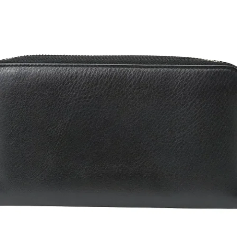 Balenciaga Vintage Pre-owned Leather wallets Black Dames