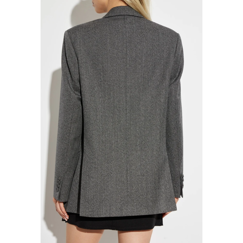 Officine Générale Wollen blazer Gray Dames