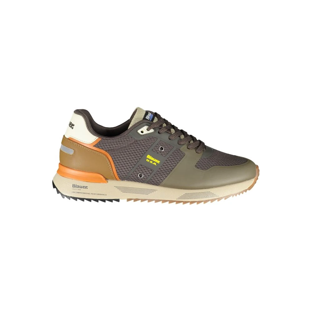 Blauer Men's Multicolor Sneakers, 7 Uk, Elegant Contrast Trainers
