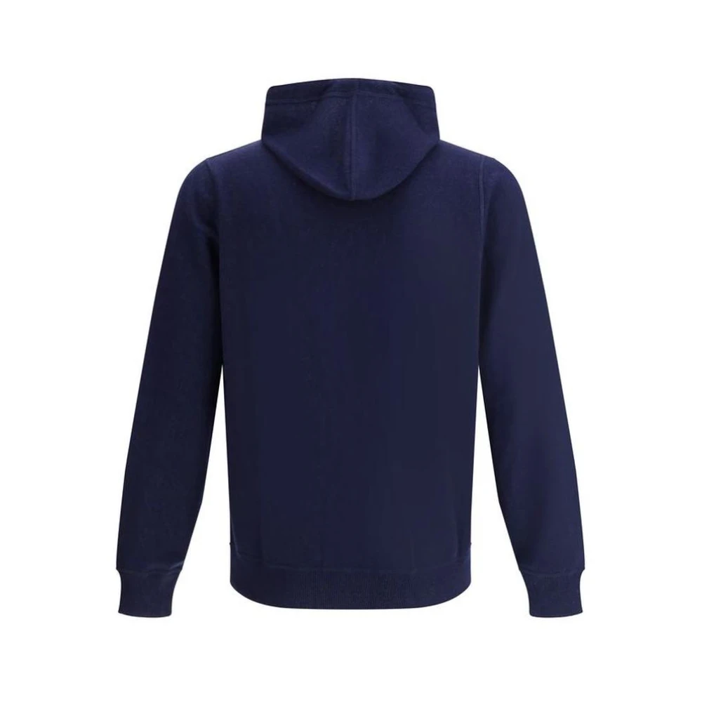 BRUNELLO CUCINELLI Kasjmier Hoodie met Ritssluiting Blue Heren