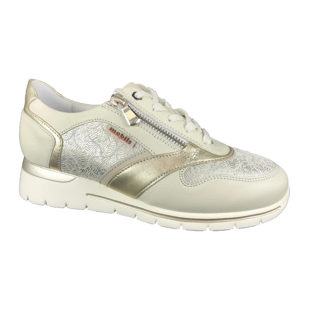 Mephisto Casual Sneakers voor Iedereen Dames Schoenen Beige