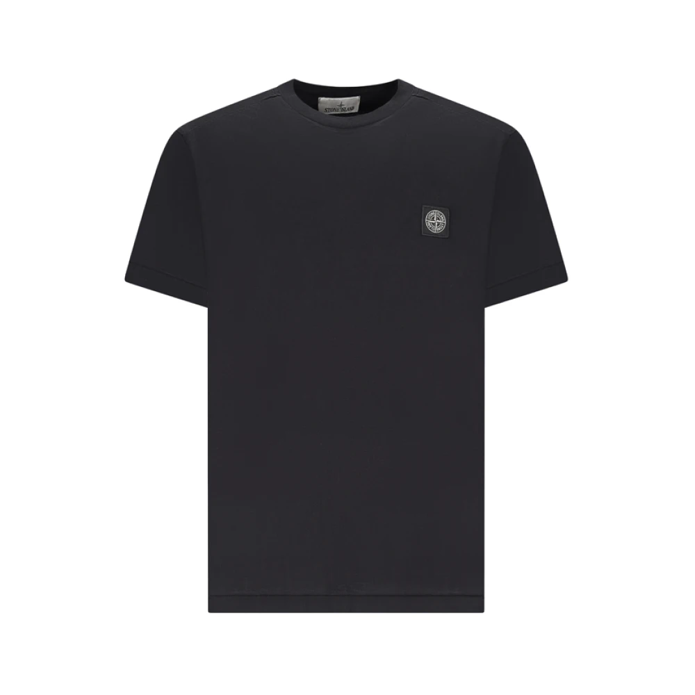 Stone Island Ss T-Shirt - Male - T-Shirts - Black - Xl - Tops