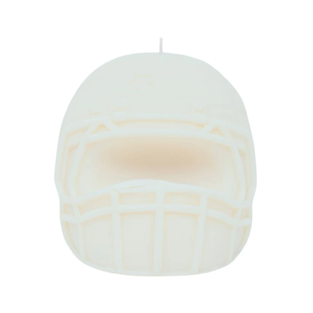 Cent.ldn Unisex Beige American Football Helmet Candle