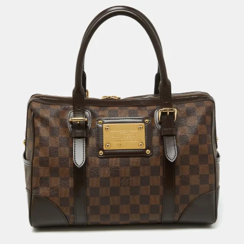 Louis Vuitton Vintage Pre-owned Leather pouches Brown Dames