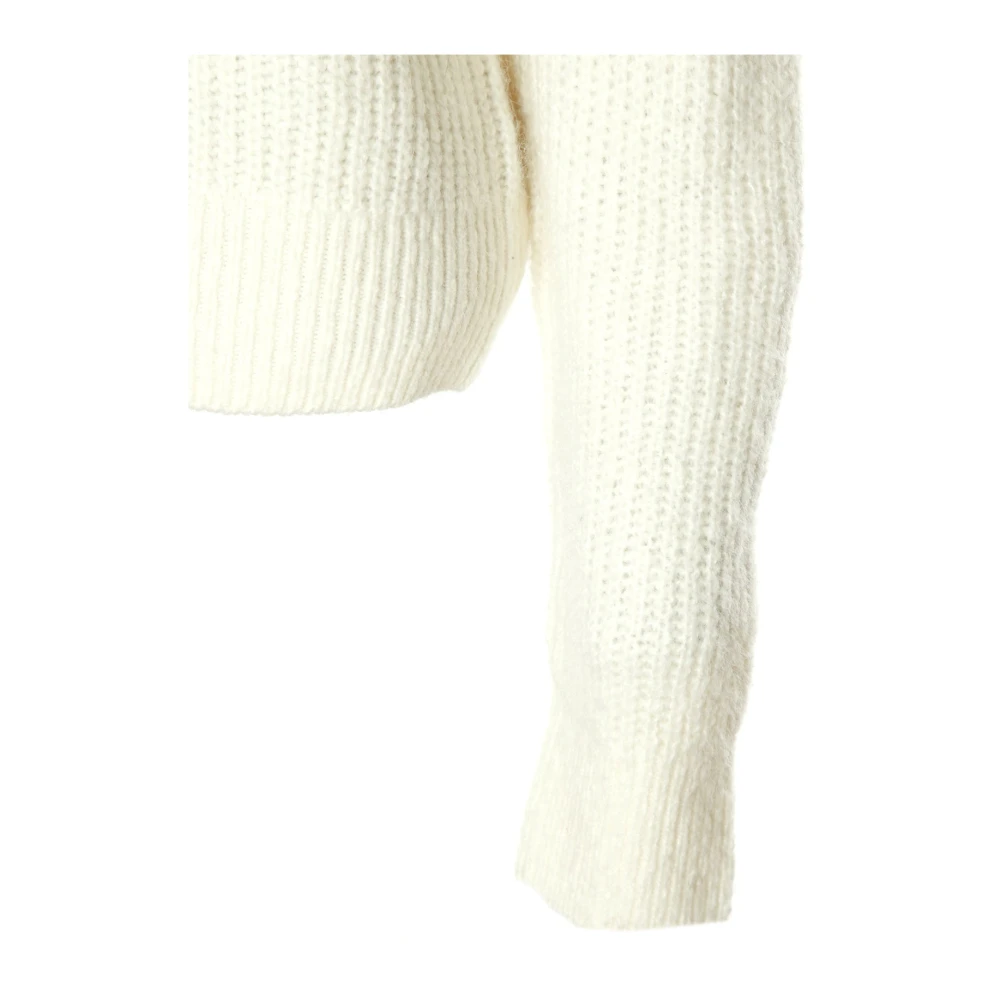 Samsøe Chunky Knit Sweater Salayla White Dames