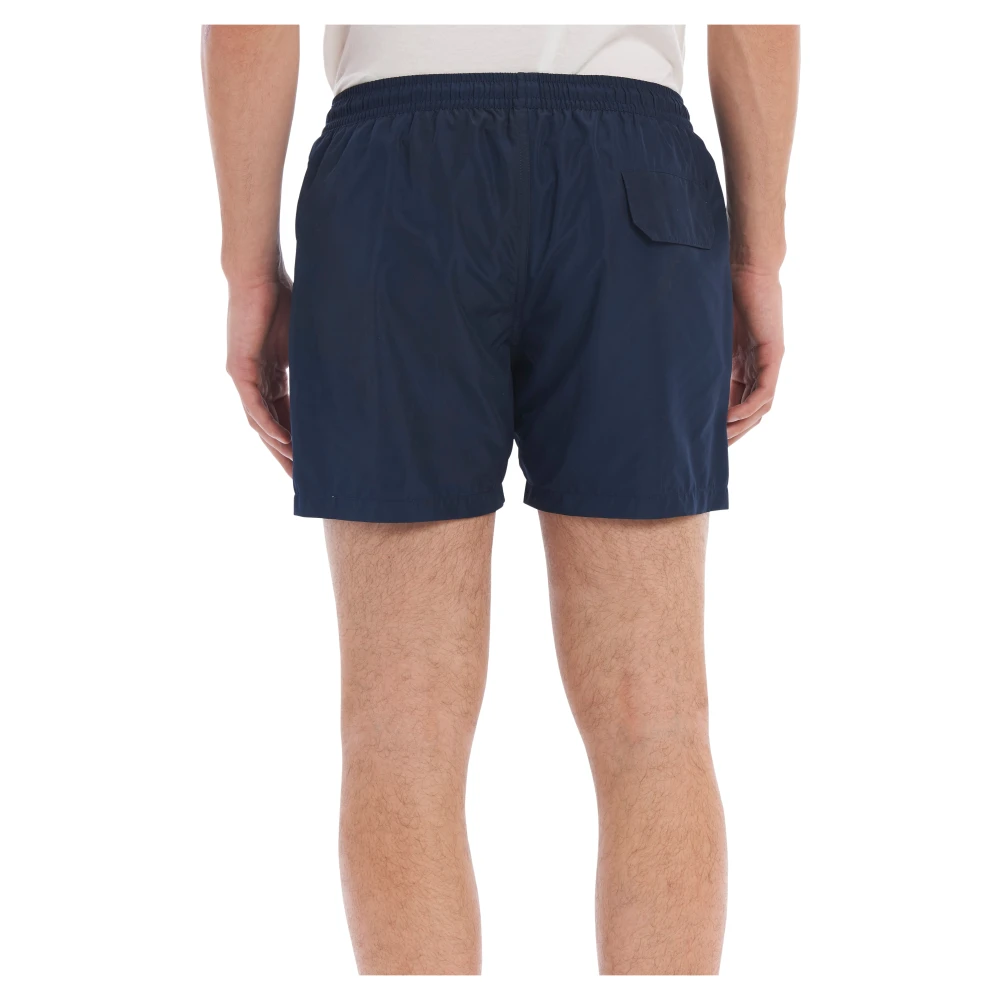 Eleventy Strandshorts Ss23 Blue Heren