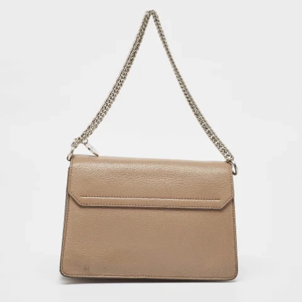 Givenchy Pre-owned Leather shoulder-bags Beige Dames