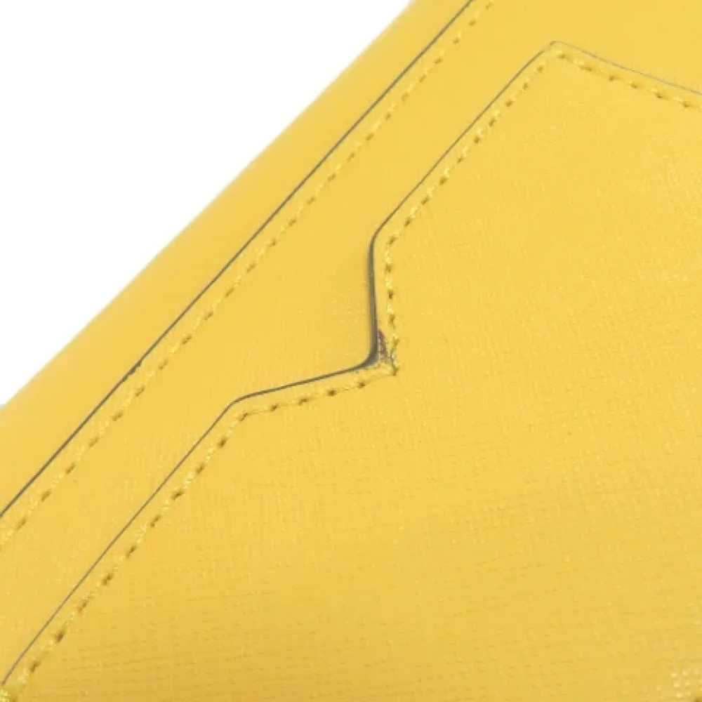 Michael Kors Pre-owned Fabric shoulder-bags Yellow Dames
