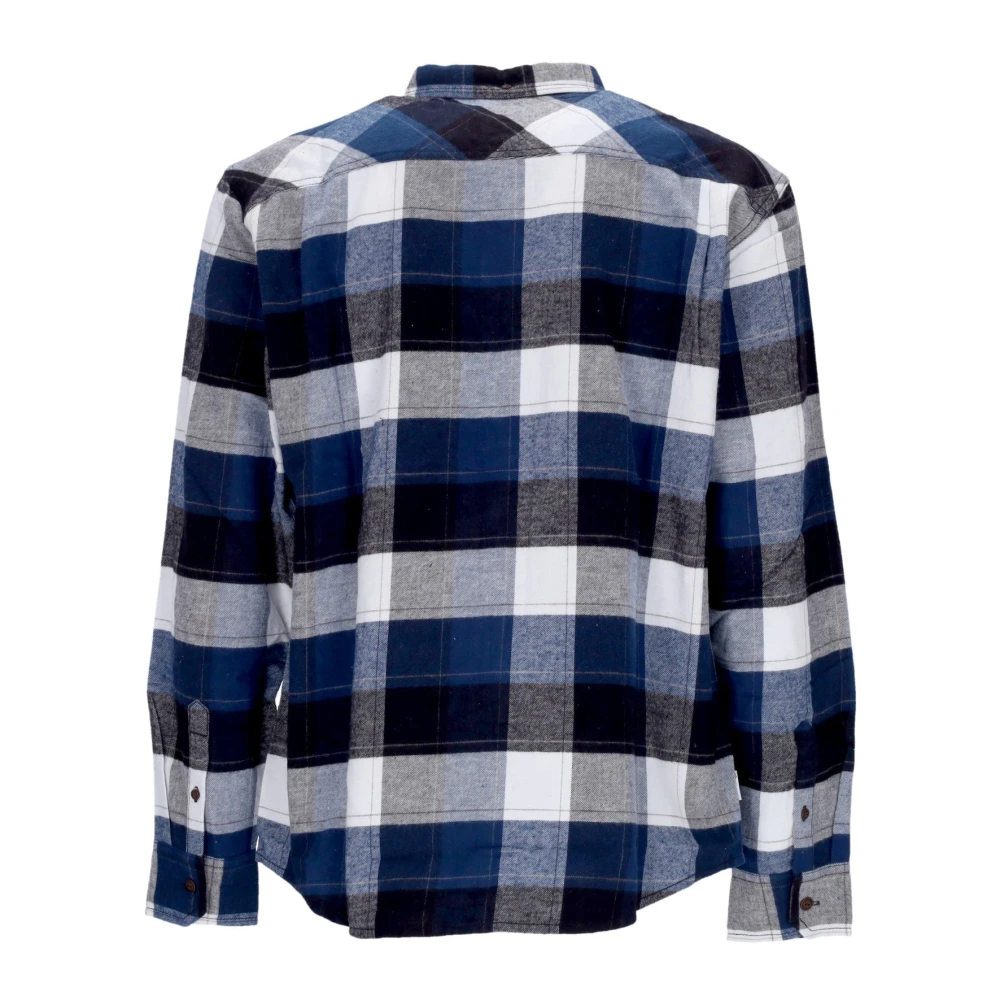 Element Geruite Flanellen Overhemd Lange Mouw Multicolor Heren