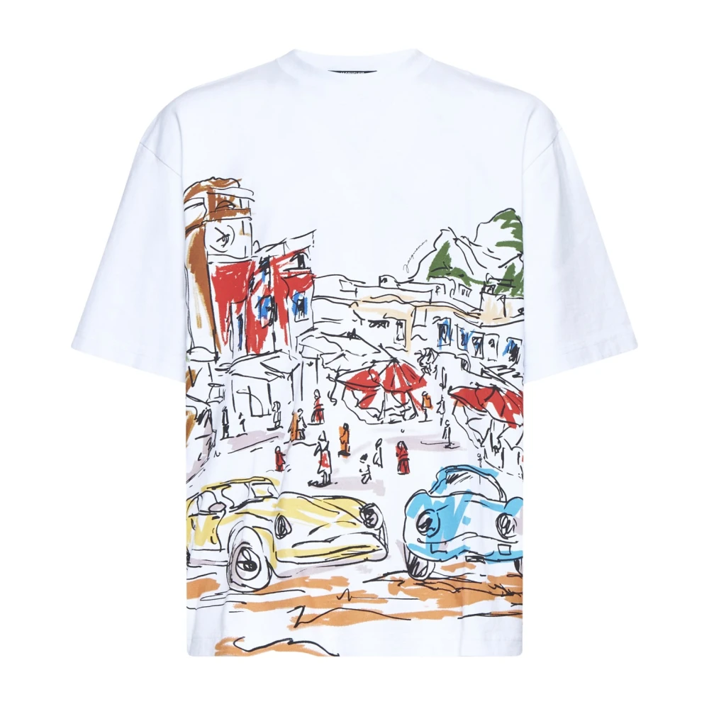 Jacquemus MultiColour T-shirts en Polos LE Tshirt Largo MC Multicolor Heren