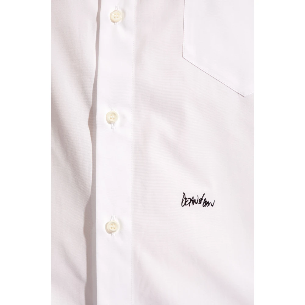 Dsquared2 Shirt met logo White Dames