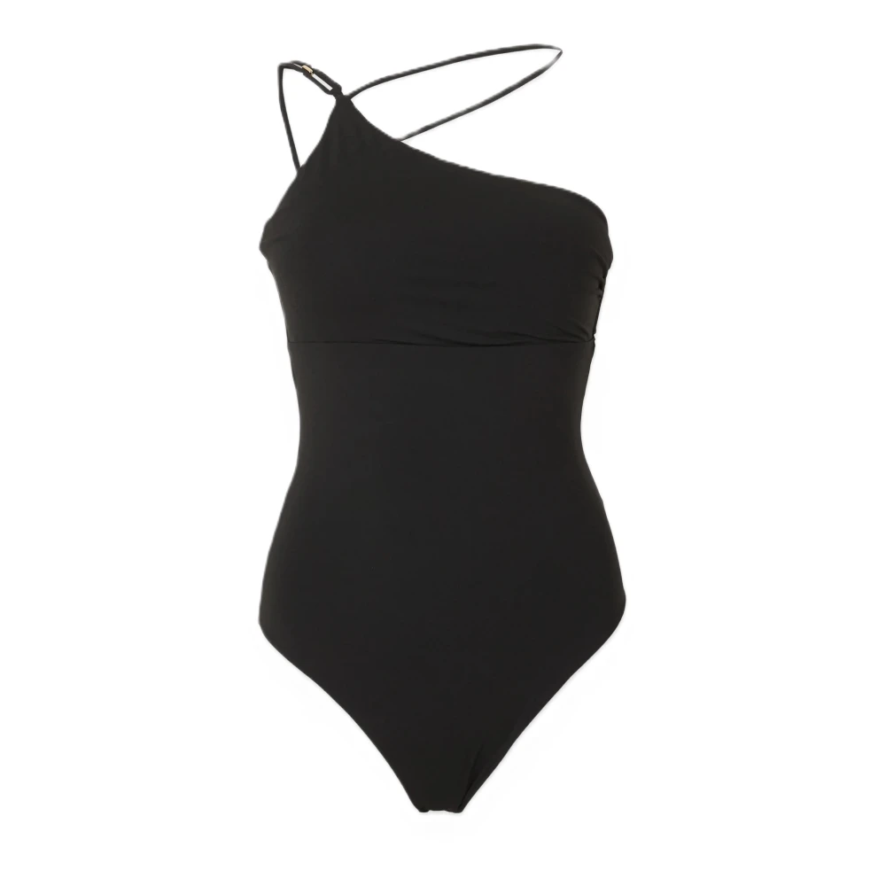 Max Mara Women's Black Bchcappa - Swimsuits - Xl - Swimwear