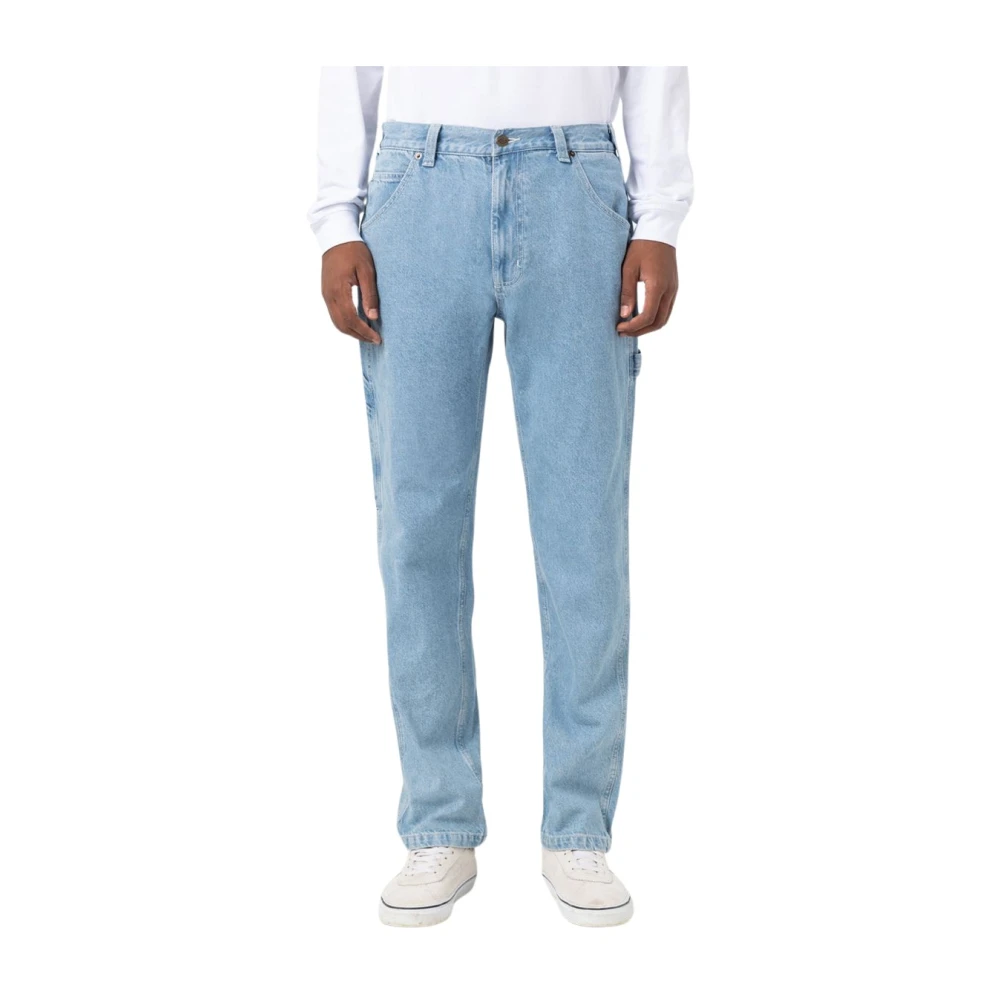 Dickies Straight Jeans Blue Heren