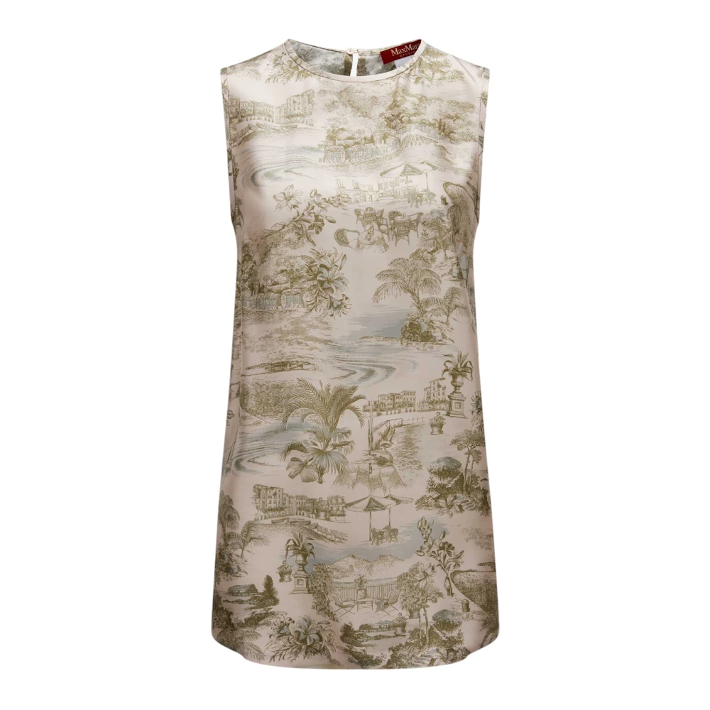 Tops > Sleeveless Tops - - Max Mara Studio - Modalova