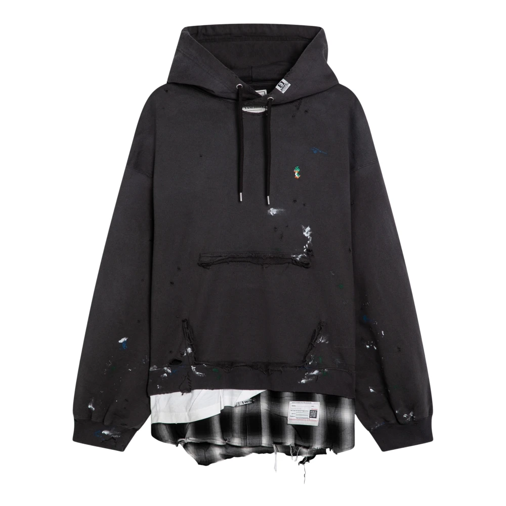 Mihara Yasuhiro Hoodie met capuchon Black Heren