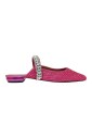 sandales-mules-fuchsia-cristal