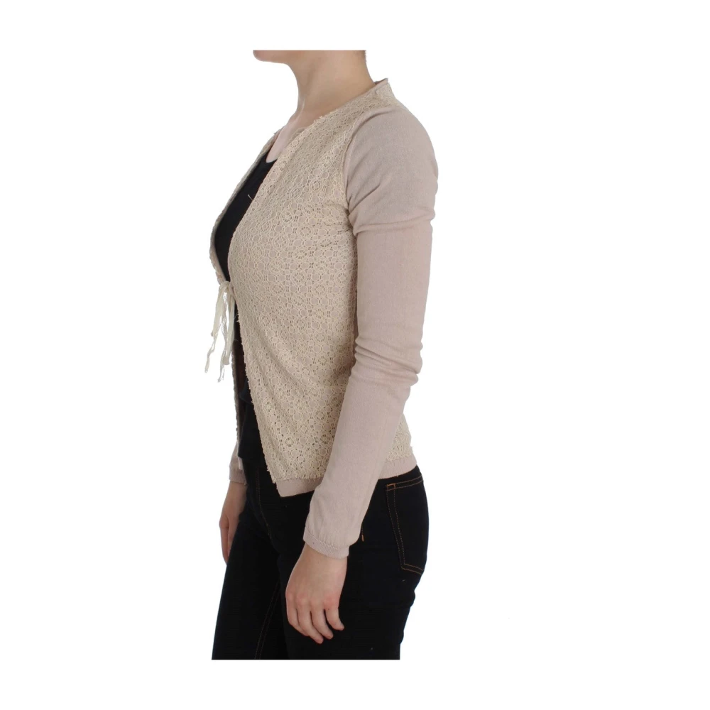 Pink Memories Elegant Pink Wrap Sweater Pink Dames