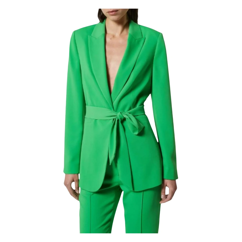 Silvian Heach Damen Grün Er Blazer Jacket Trau