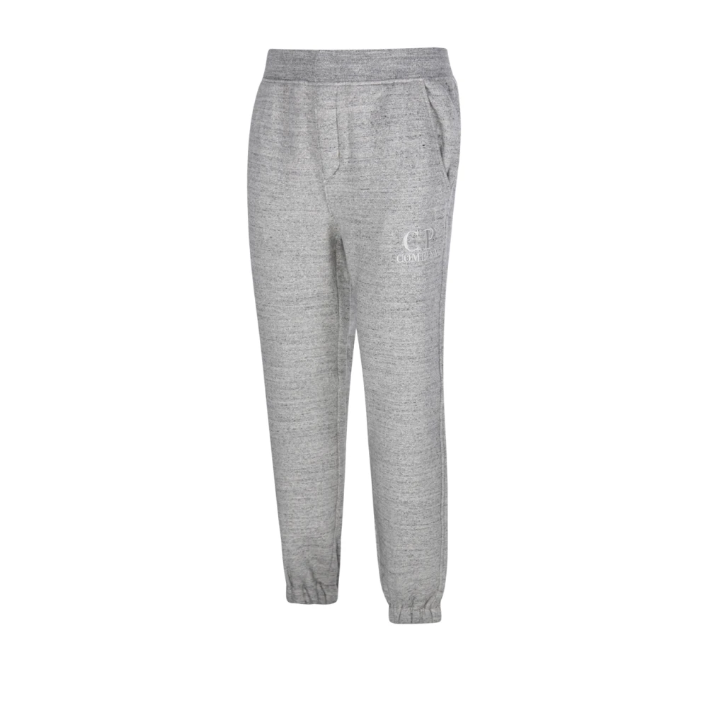 C.P. Company Grijze Melange Joggingbroek Gray Heren