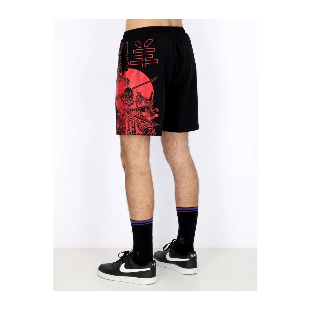 Dolly Noire Musashi Outline Zwemshorts Zwart Multi Black Heren