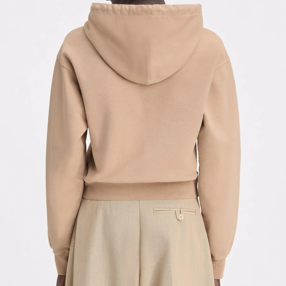 Jacquemus Beige Hoodie Gros Grain Beige Heren