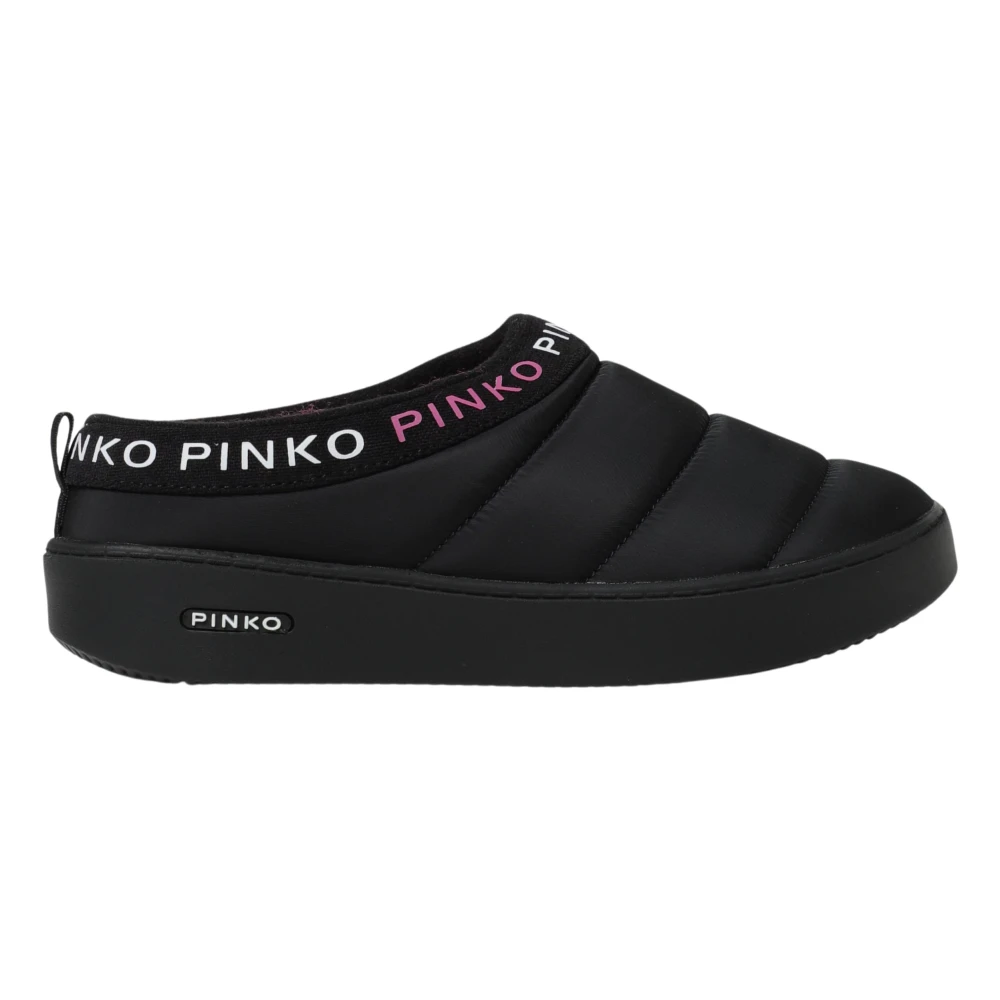 Pinko Garland Sneaker Stijlvol en Trendy Schoeisel Black Dames
